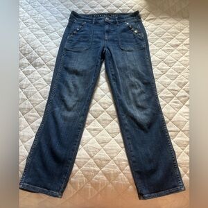 WHBM 6 Dark Wash Women's Jeans